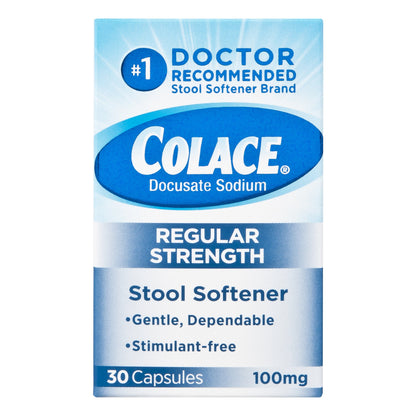 Colace® Docusate Sodium Stool Softener