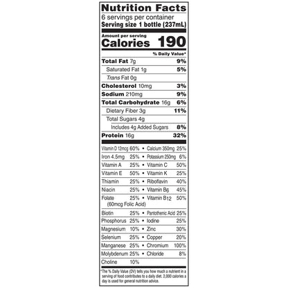 Boost® Glucose Control Vanilla Balanced Nutritional Drink, 8-ounce Bottle