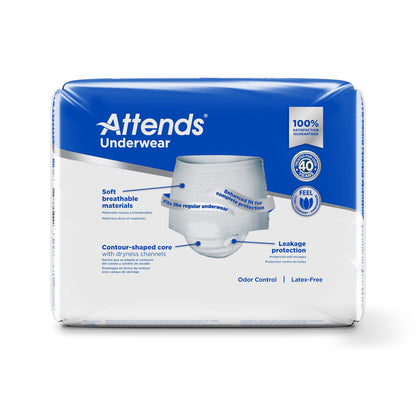 Attends® Care Heavy Absorbent Underwear, Regular