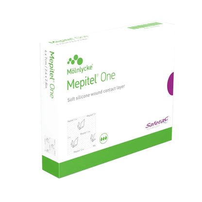 Mepital® One Wound Contact Layer Dressing, 2 x 3 Inch
