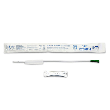 ConvaTec HM14 Cure Catheter Hydrophilic Intermittent Catheter, Straight