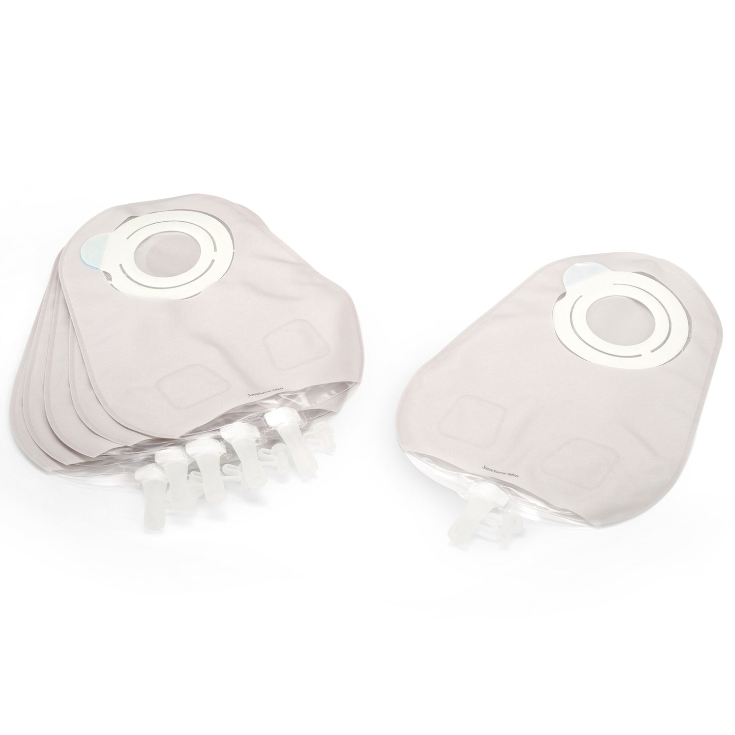 SenSura® Mio Flex 2-Piece Opaque Urostomy Pouch, Green Match