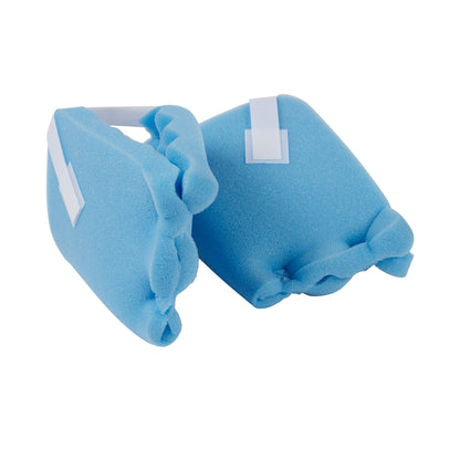 McKesson Heel Protection Pads, Convoluted Foam, Blue, Hook and Loop