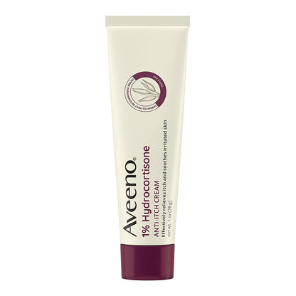 Aveeno® Active Naturals 1% Hydrocortisone Anti-Itch Cream, Maximum Strength