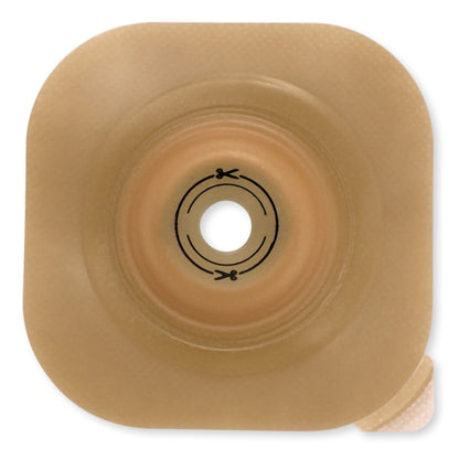 New Image™ Convex CeraPlus™ Skin Barrier, Up to 38 mm Opening, 57 mm Flange, Red