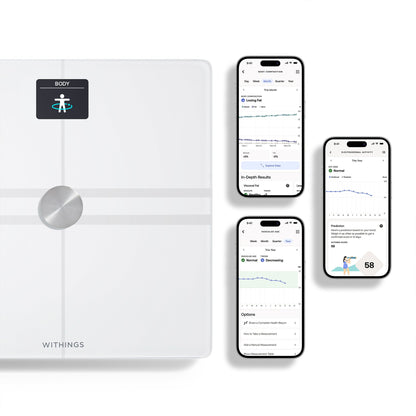 Withings Body Comp Wifi Smart Scale, White