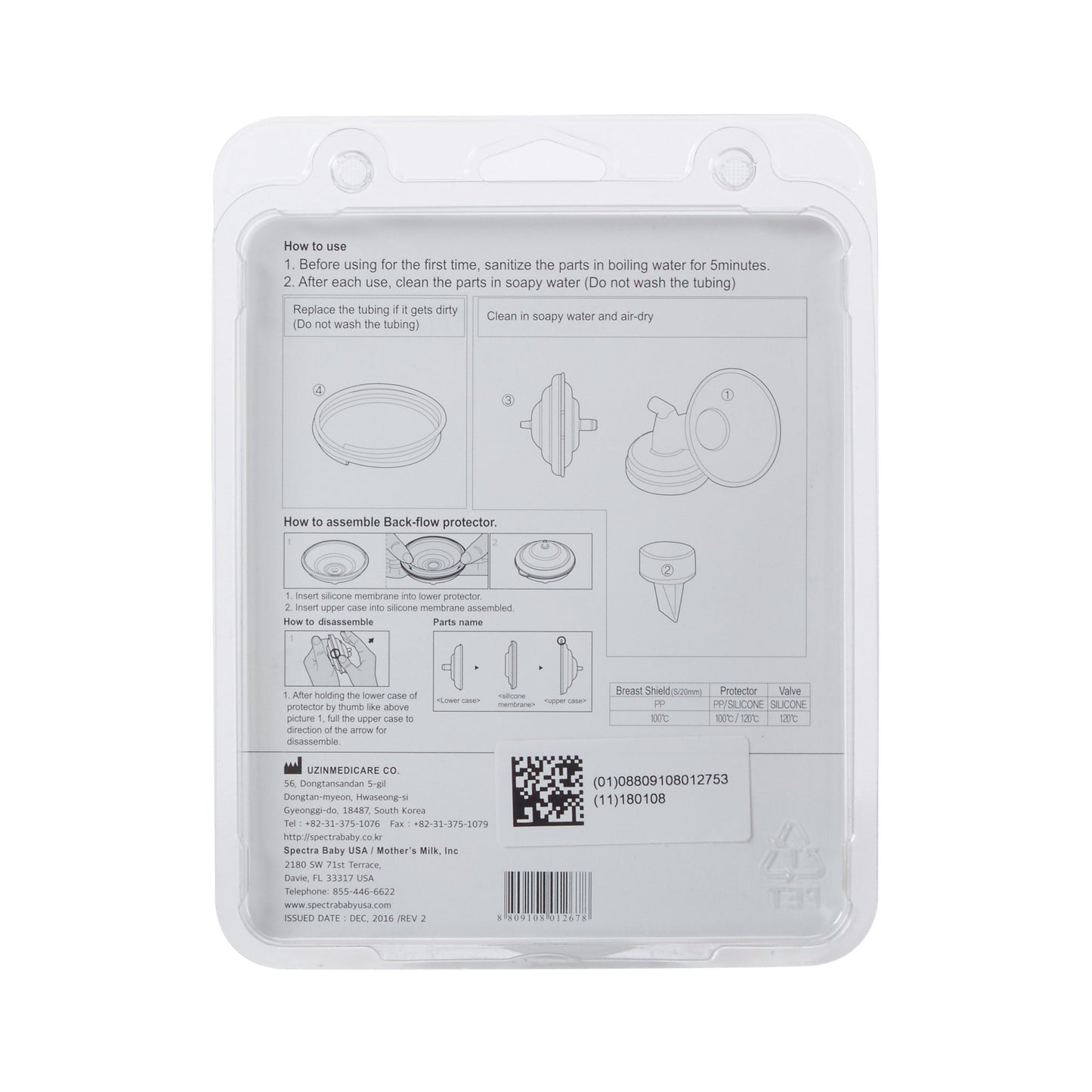 SpeCtra Breast Shield Replacement Set