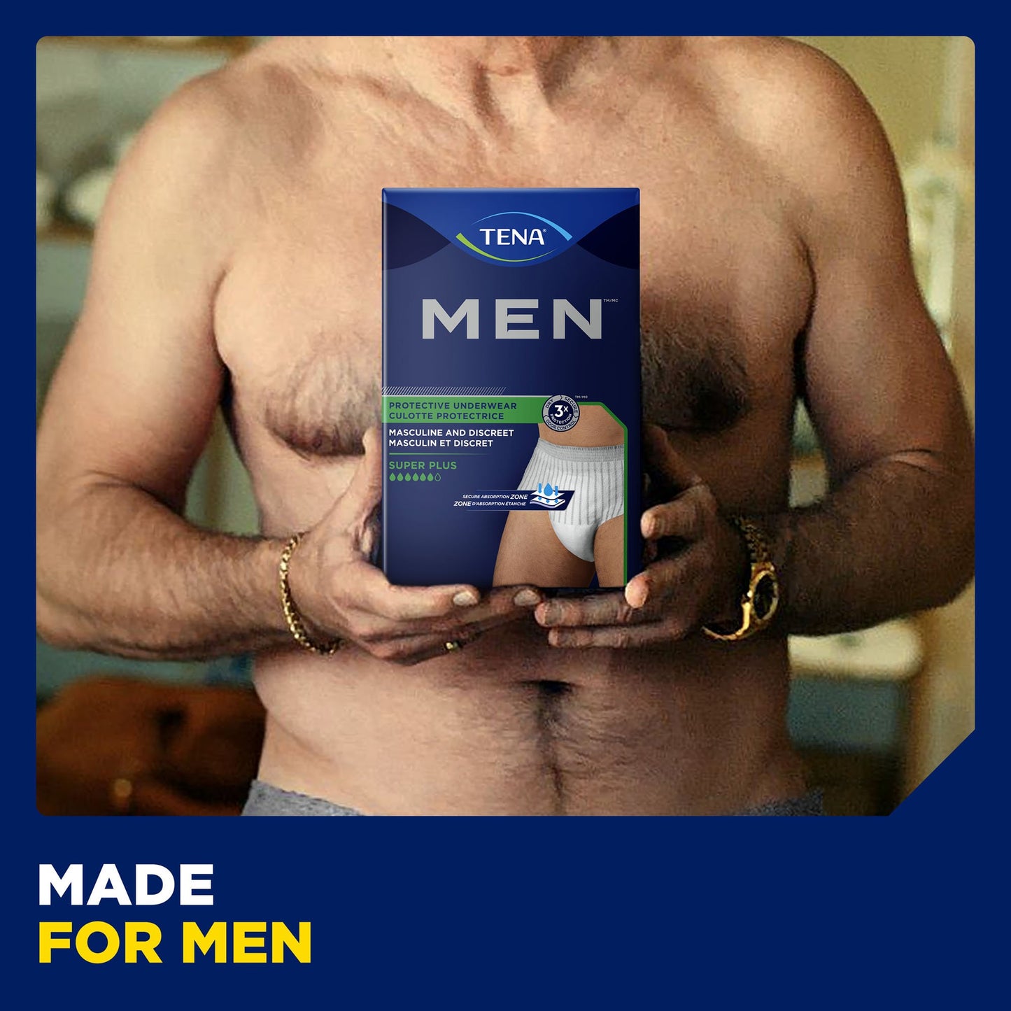 Tena® Men™ Super Plus Protective Underwear, Small / Medium