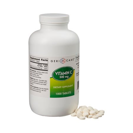 Geri-Care 841-10-GCP Ascorbic Acid Vitamin C Supplement