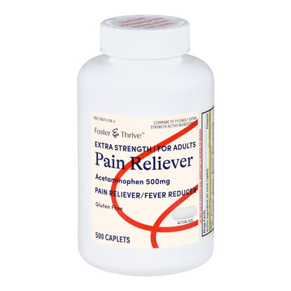 Foster & Thrive™ Extra Strength Pain Reliever Acetaminophen 500 mg Caplets