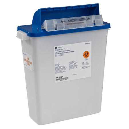Cardinal 8836SA PharmaSafety Pharmaceutical Waste Container, 3 Gallon