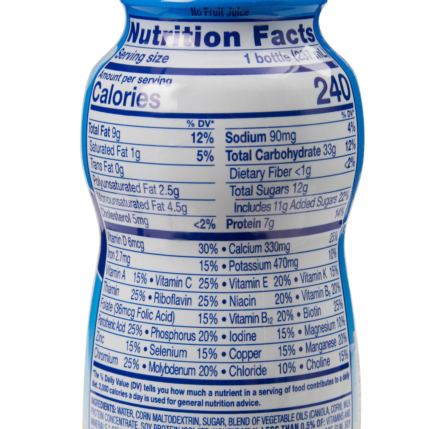 PediaSure® Grow & Gain Banana Shake, 8-ounce bottle