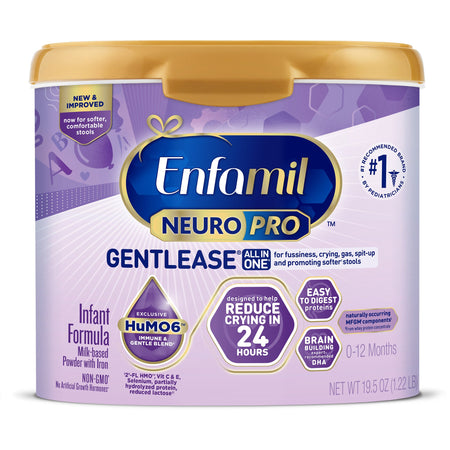 Mead Johnson 267601 Enfamil NeuroPro Gentlease Infant Formula, 1.22-lb. canister