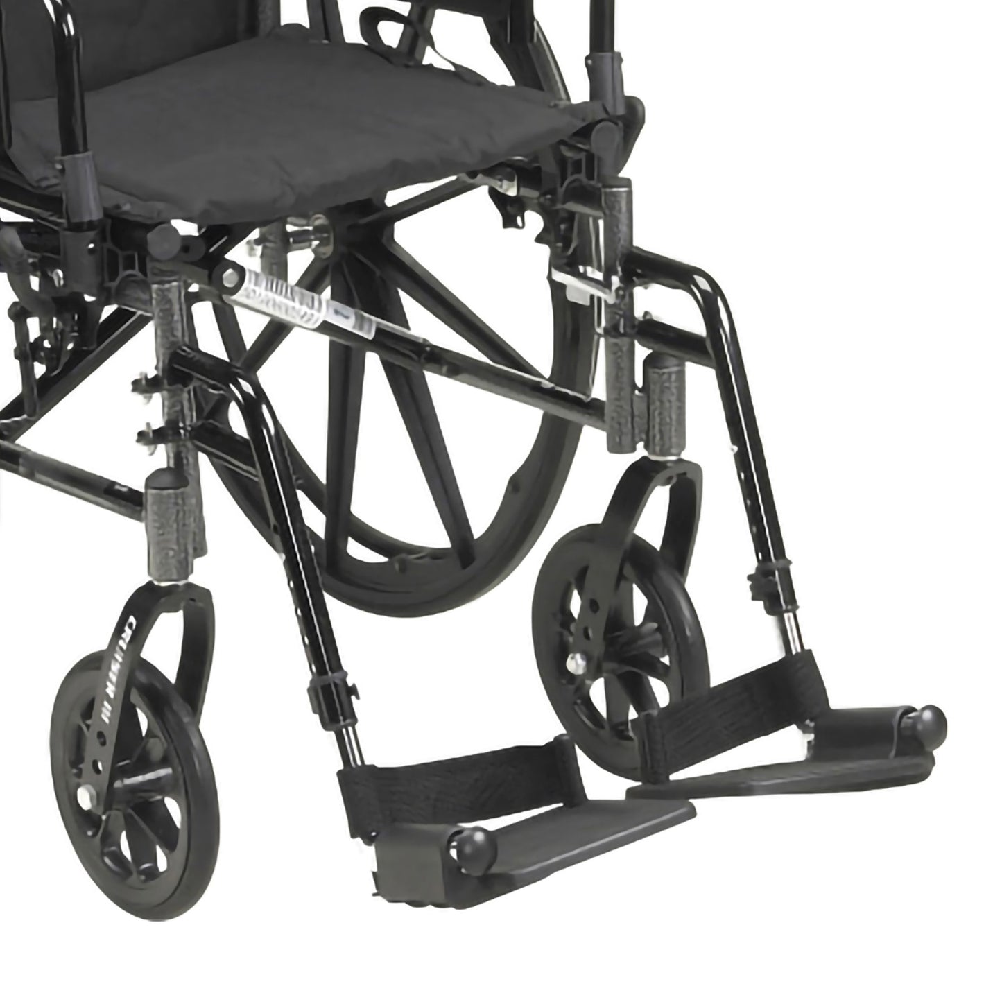 McKesson Manual Lightweight Wheelchair, 18 Inch Seat Width