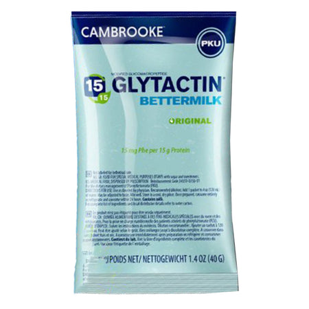 Cambrooke Therapeutics 35001 Oral Supplement Glytactin BetterMilk Original Flavor Powder 1.4 oz. Individual