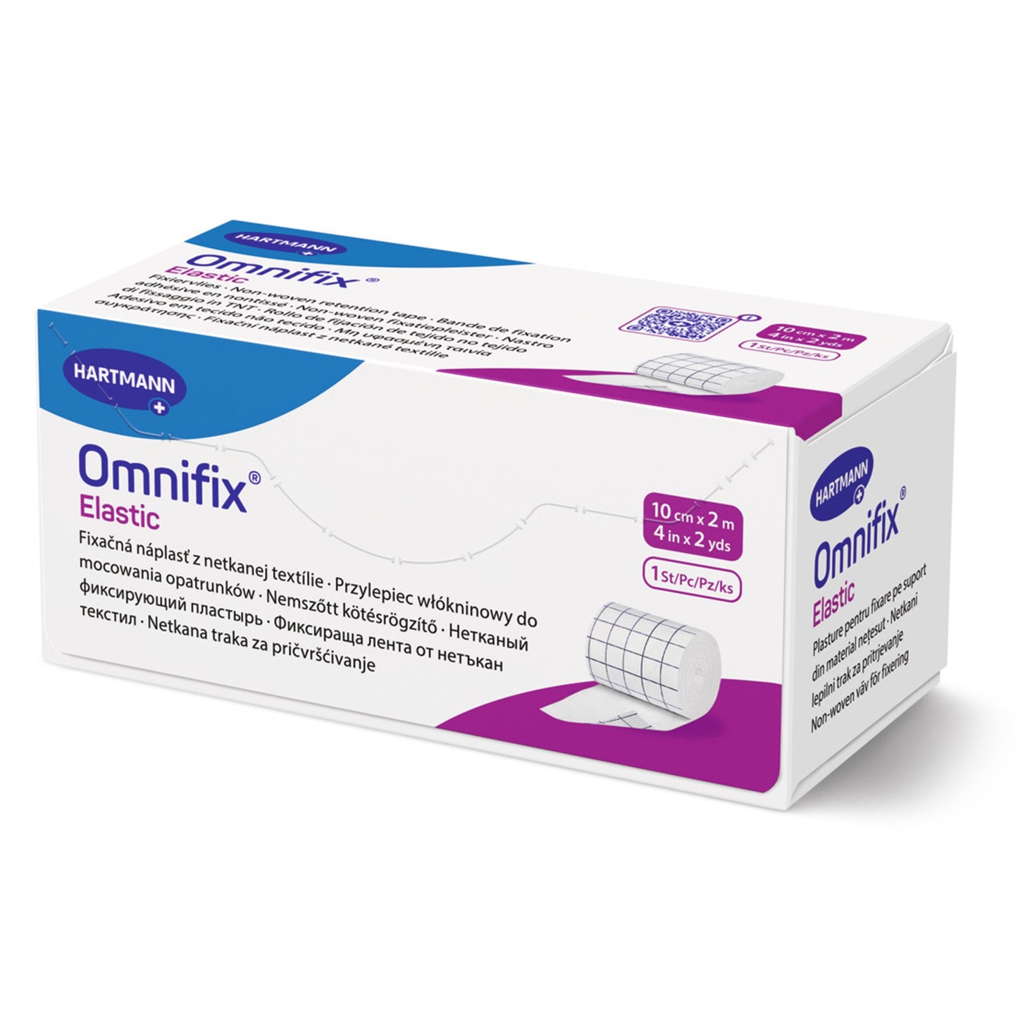 Omnifix® Nonwoven Dressing Retention Tape, 4 Inch x 2 Yard, White