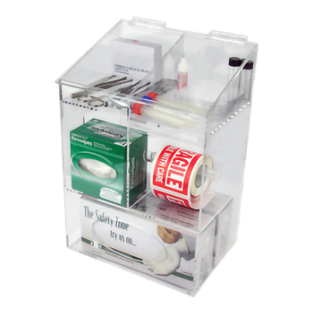 McKesson 3117 Bin Clear Acrylic 11.5 X 7 X 16.5 Inch