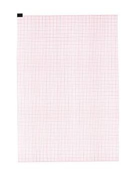 Nihon Kohden America A/PA-9100Z Recording Chart Paper Nihon Kohden Z-Fold Red Grid