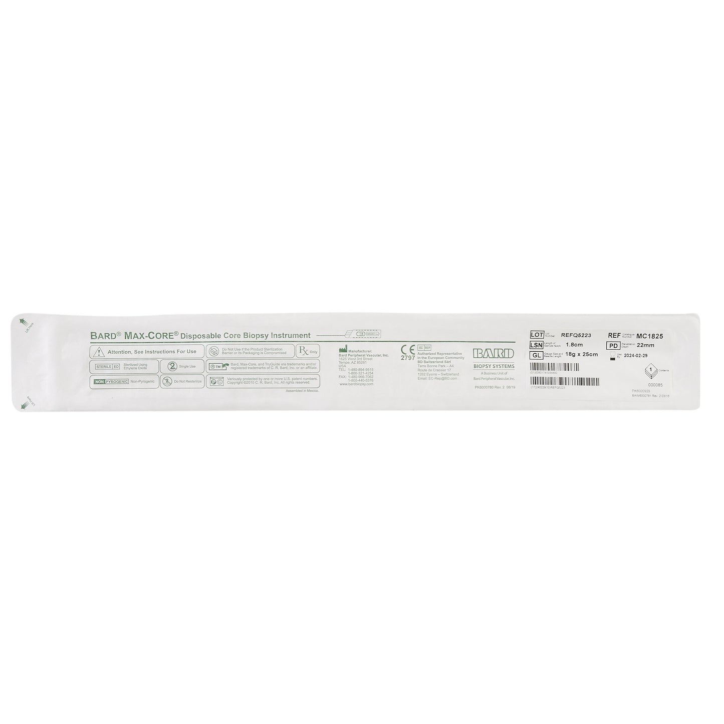 Max Core® Biopsy System