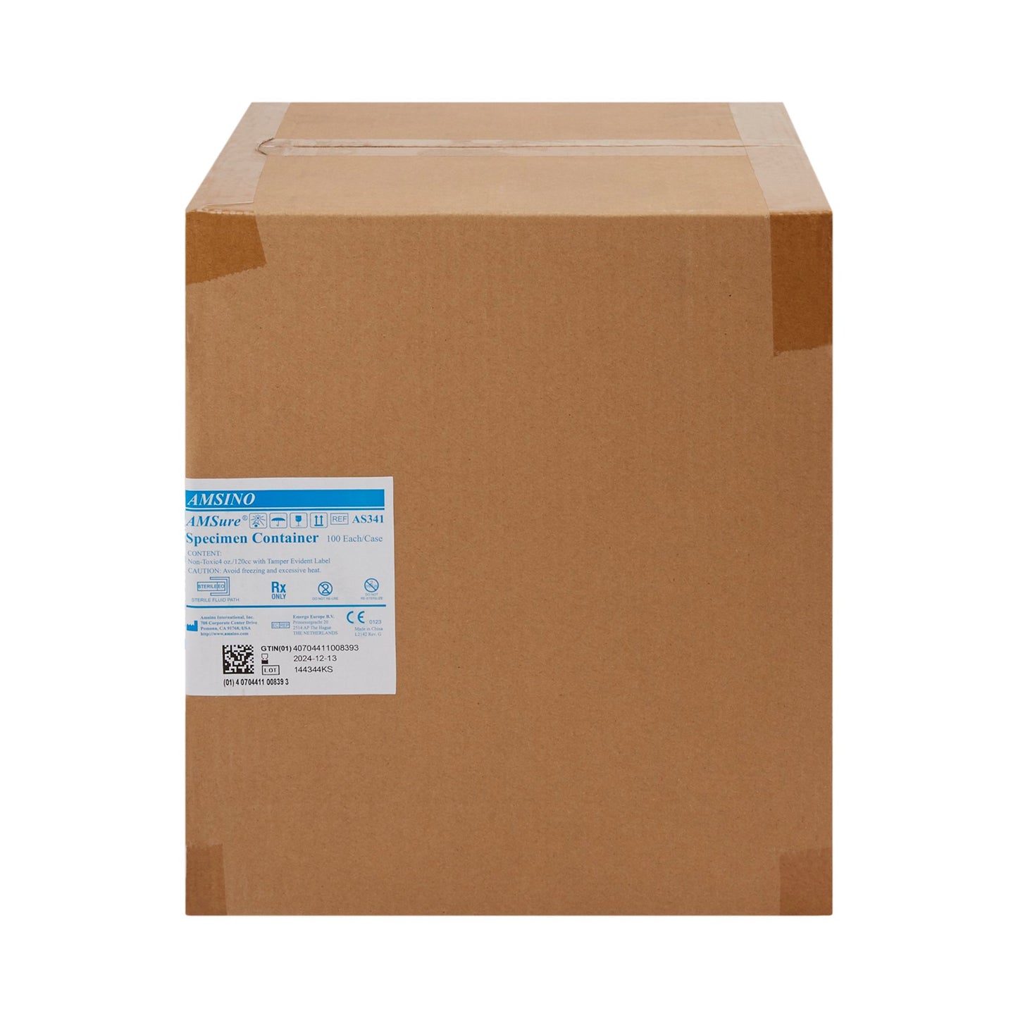 Amsino AMSure® Specimen Container, 120 mL