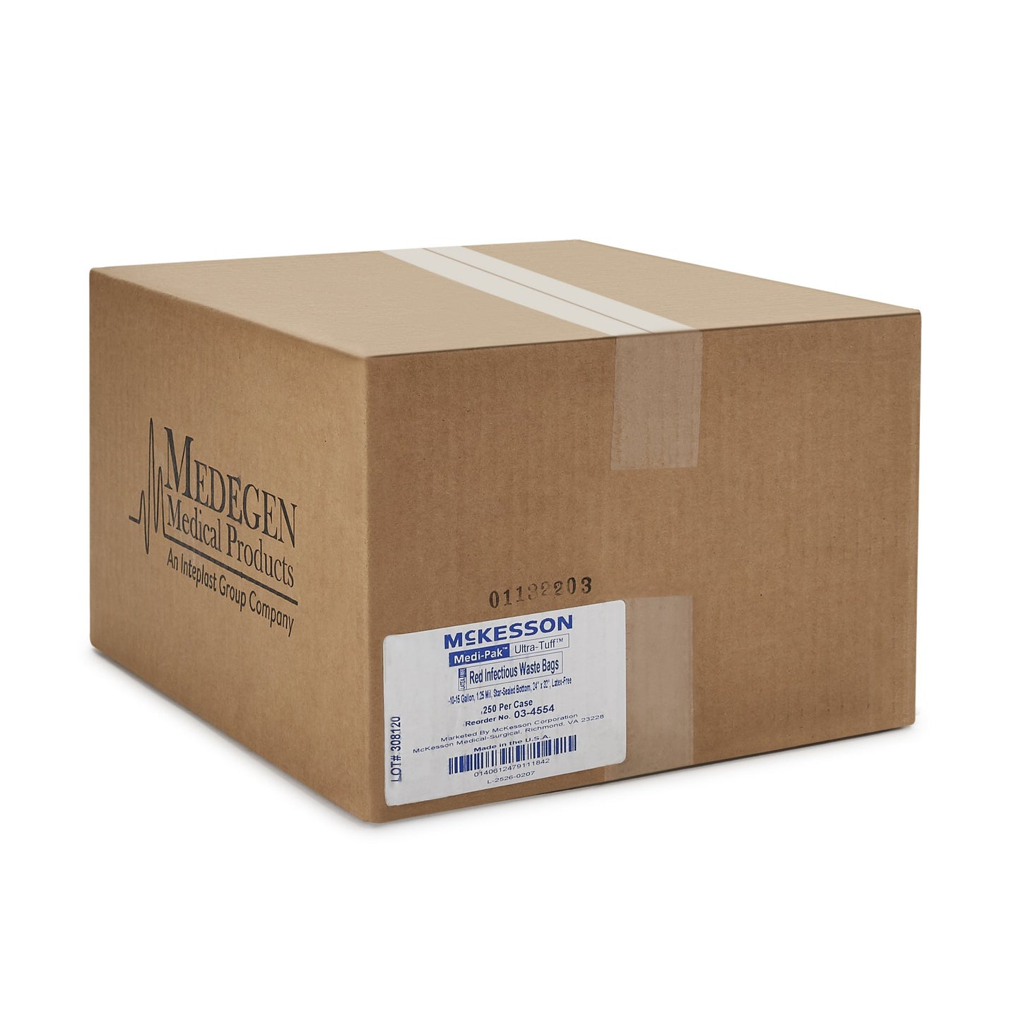 ULTRA-TUFF™ Infectious Waste Bag, 10 – 15 gallon