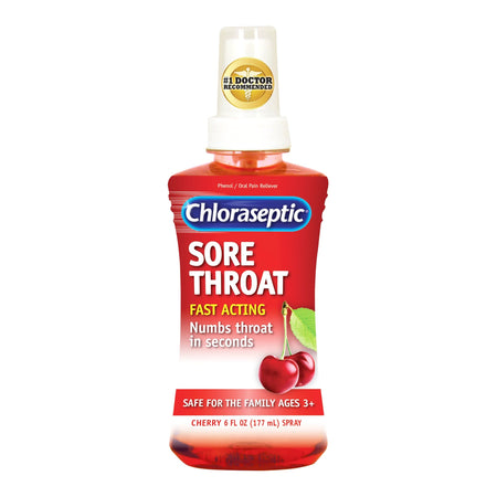 Procter & Gamble 37811201103 Chloraseptic Phenol Sore Throat Relief, 6-ounce Spray Bottle