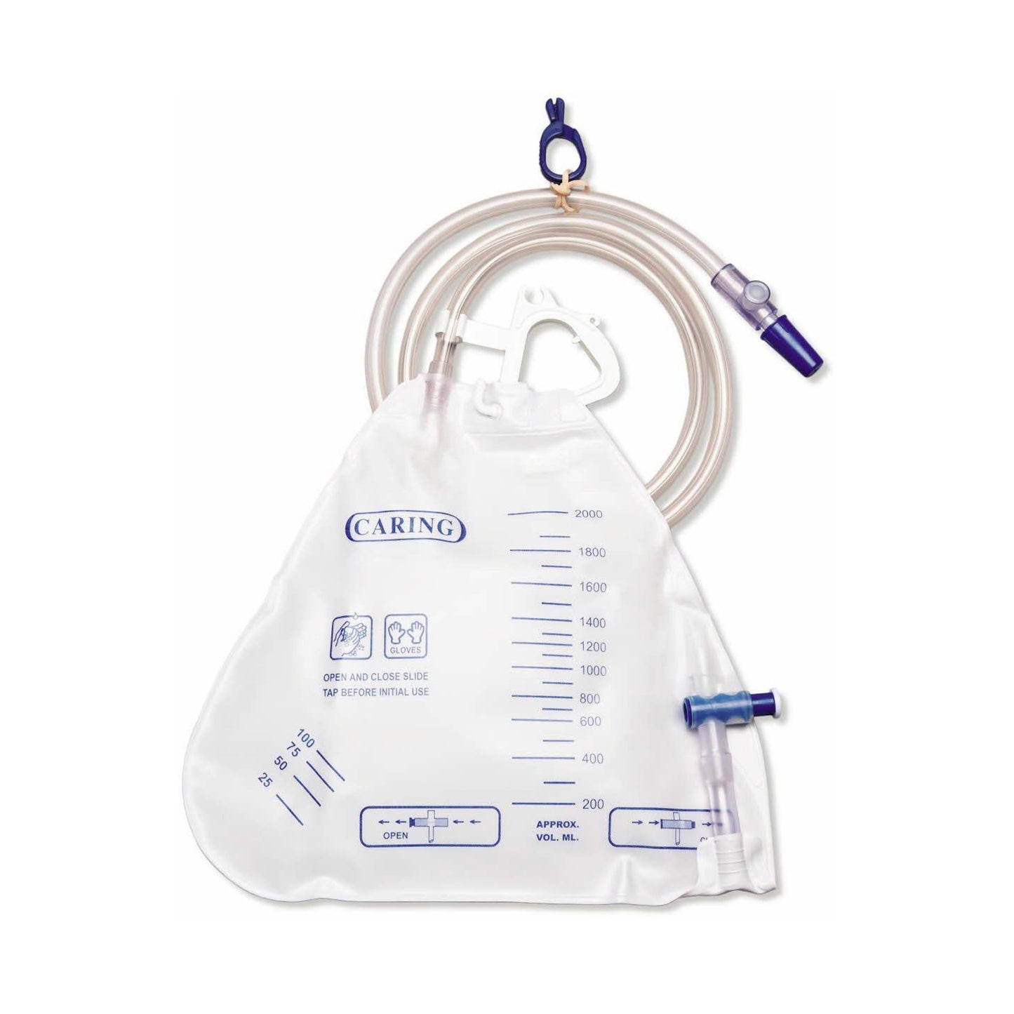 Medline® Urinary Drain Bag With Anti-Kink Drain Tube