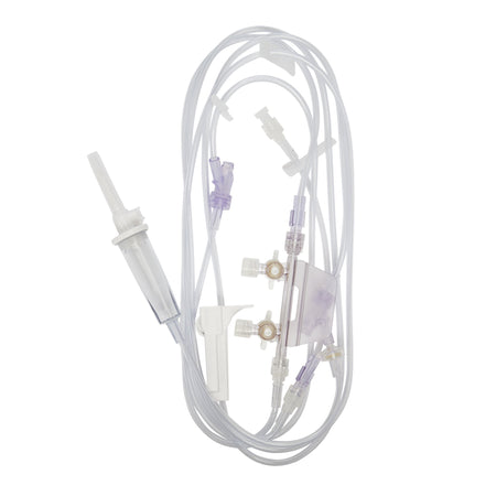 Primary IV Administration Set Caresite Gravity 2 Ports 15 Drops / mL Drip Rate Without Filter 120 Inch Tubing Anesthesia by.
