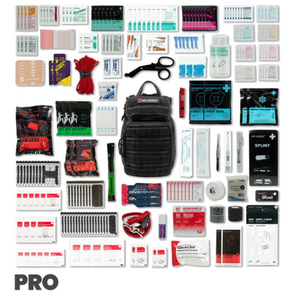 RECON Pro First Aid Kit, Black