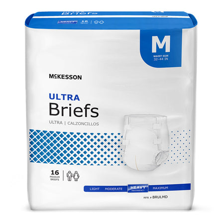 McKesson BRULMD Ultra Heavy Absorbency Incontinence Brief, Medium