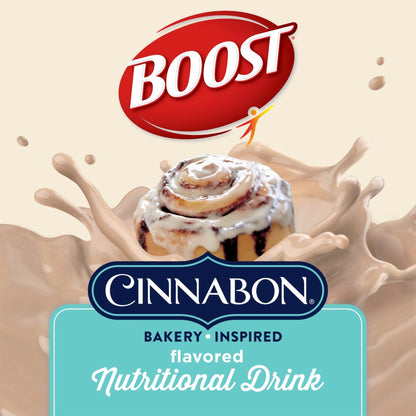 Boost® High Protein Cinnabon Complete Nutritional Drink, 8-ounce Bottle