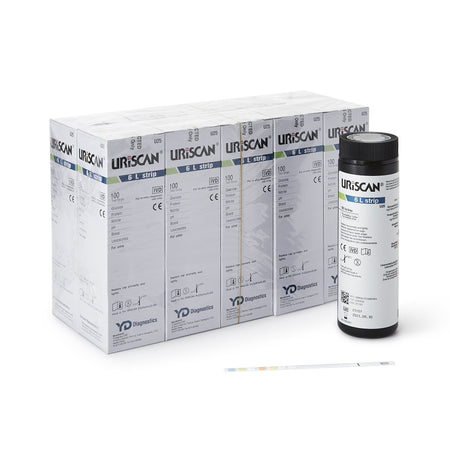 Biosys Labs U25 Uriscan Urine Reagent Strip, Blood, Glucose, Leucocytes, Nitrite, pH, Protein