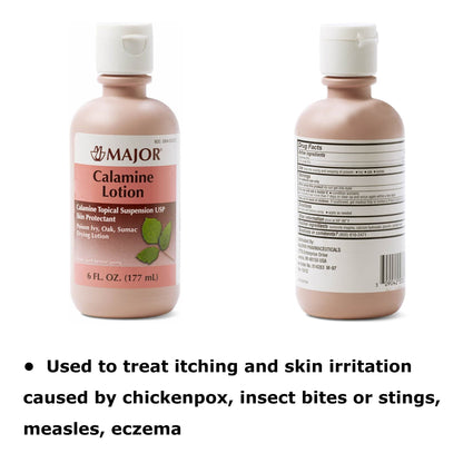 Major® Calamine / Zinc Oxide Itch Relief, 177 mL Bottle