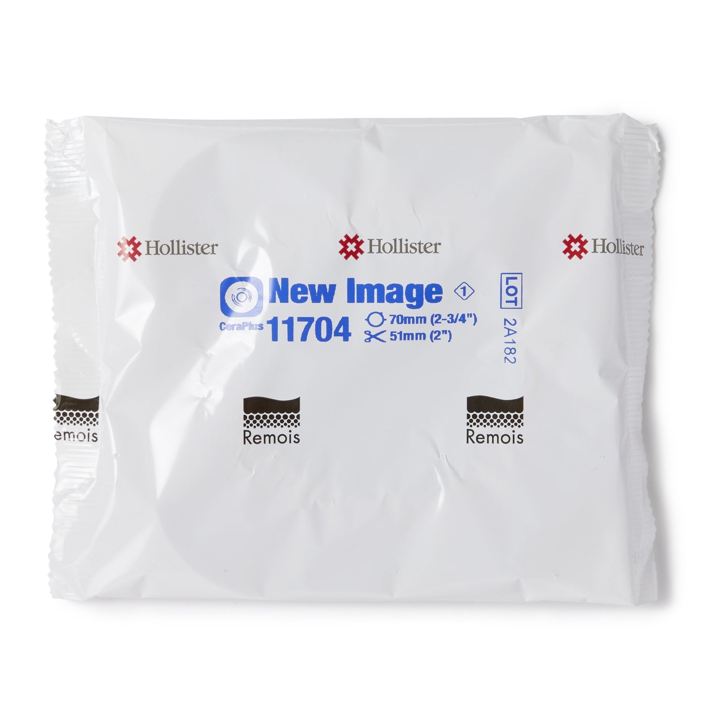 New Image™ Soft Convex CeraPlus™ Skin Barrier - Tape, 70 mm Flange, up to 51 mm