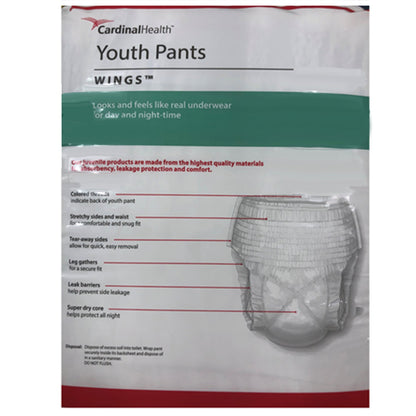 Cardinal 70037A Curity™ Youth Pants, Unisex, Disposable, Tear Away Seams