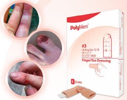 Ferris 4402 Polymem Nonadhesive Dressing, Medium
