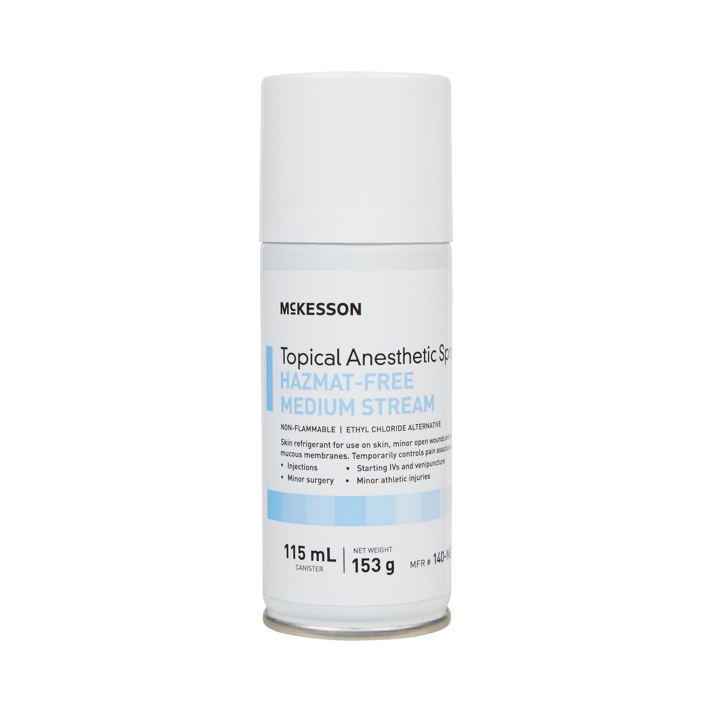 McKesson Topical Anesthetic Spray, Medium Stream, 115-mL Spray Can