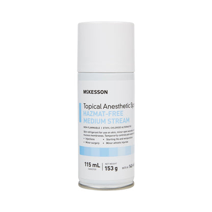 McKesson Topical Anesthetic Spray, Medium Stream, 115-mL Spray Can