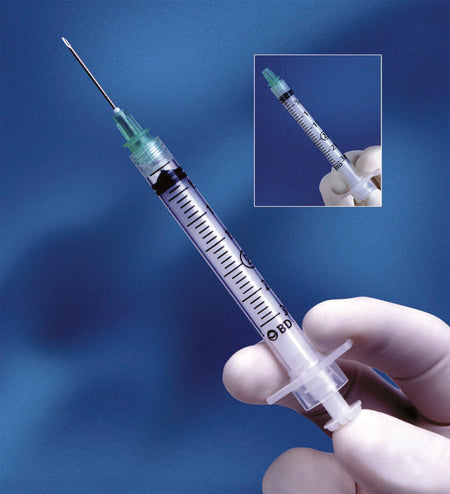 BD 305274 Integra Syringe with Hypodermic Needle, 21 Gauge, 1½-Inch Length