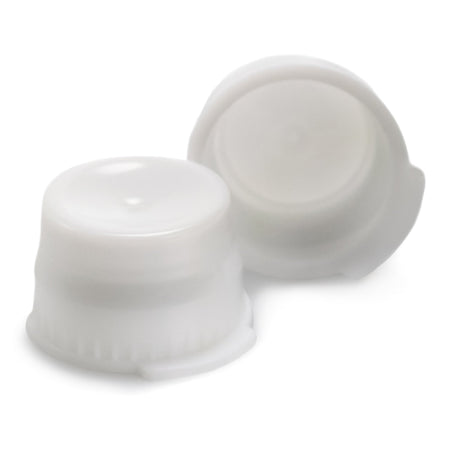 McKesson 177-113146W White Tube Closure, 13 mm