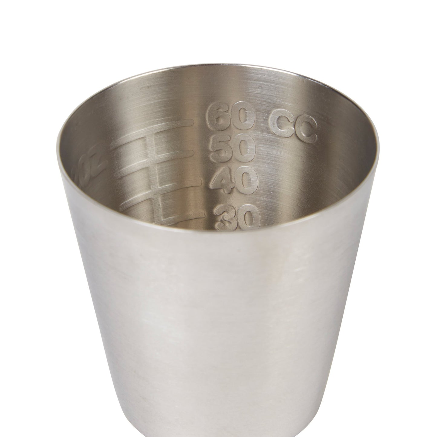 McKesson Argent™ Stainless Steel Graduated Medicine Cup, 2-ounce capacity