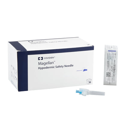 Monoject™ Magellan™ Safety Hypodermic Needle, 23 Gauge, 5/8 Inch Length