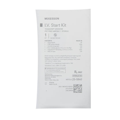McKesson I.V. Start Kit, PVP Prep Ampule
