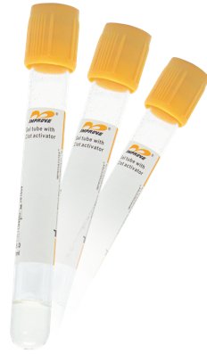 Innovative Healthcare Corp 4850 Improvacuter Polyethylene Terephthalate (PET) Tube Venous Blood Collection