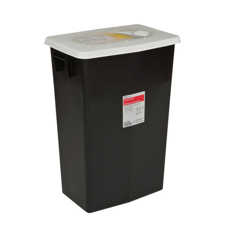 Cardinal 8618RC SharpSafety RCRA Waste Container, 18 Gallon, 26 x 12¾ x 18¼ Inch