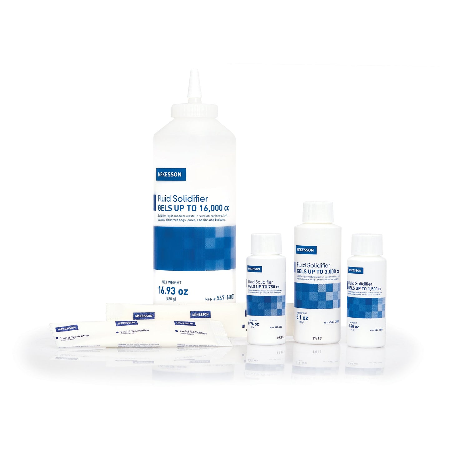 McKesson Fluid Solidifier Drop-In Pack, 42 Gram