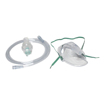 Handheld Nebulizer Kit Medium Volume Medication Bottle Adult Aerosol Mask Delivery