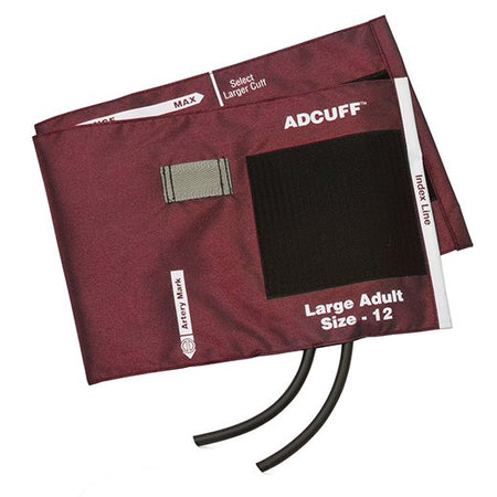 American Diagnostic Corp 845-12XBD-2 Reusable Blood Pressure Cuff Adcuff 34 to 50 cm Arm Nylon Cuff Large
