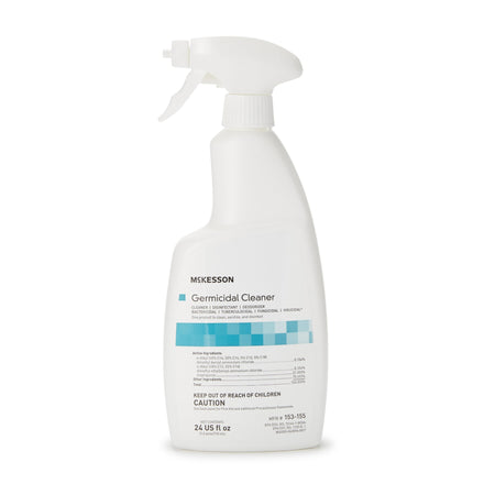 McKesson 153-155 Germicidal Surface Disinfectant Cleaner, 24-ounce spray bottle