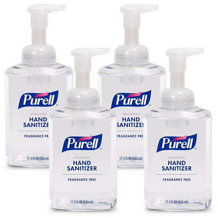 Purell® Advanced 70% Ethyl Alcohol Hand Sanitizer, 17.4-ounce Pump Bottle 4/Case